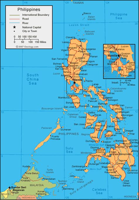 Philippines Map 