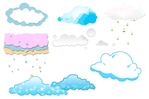 Awan Cloud Clipart Awan Awan Png Transparan Clipart Dan File Psd