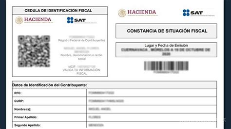 Cómo Obtener La Constancia De Situación Fiscal 2022 Del Sat ¡en Solo