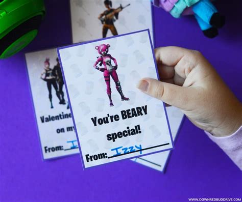 This bundle contains the following: Printable Fortnite Valentines | Free Printable Fortnite ...
