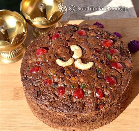 This procedure is a instant make of plum cake. Christmas fruit cake-No alcohol-No oven-Pressure cooker ...
