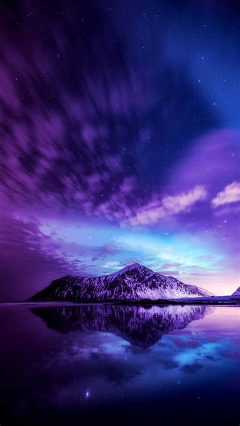 Image about blue in do you belive in magic? Purple Aesthetic Landscape Wallpapers - Wallpaper Cave