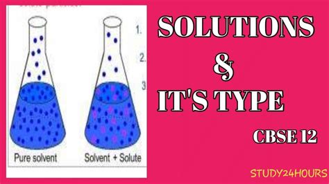 Solution And Its Types Chapter 21 Chemistry Youtube