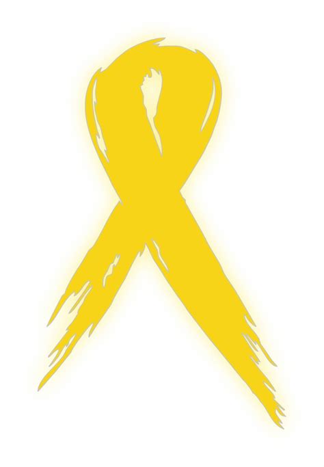 Childhood Cancer Awareness Yellow Ribbon Decal Vinyl Bumper Etsyde