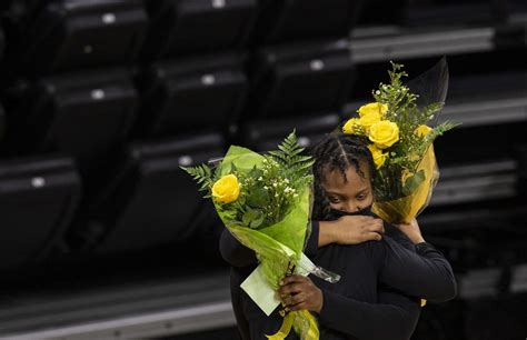 Iowa Womens Basketball Seniors Honored For Contributions On And Off