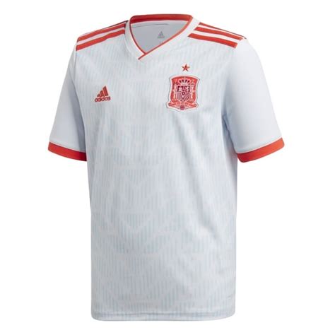 Adidas Spain Away Junior Short Sleeve Jersey 2018 Sport From Excell