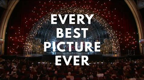 Every Best Picture Winner Ever 1927 2016 Oscars Youtube