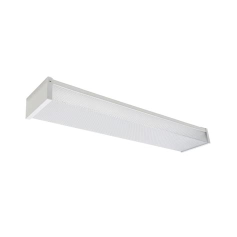 Commercial Electric 4 Ft 120 Volt 3800 Lumens White Integrated Led