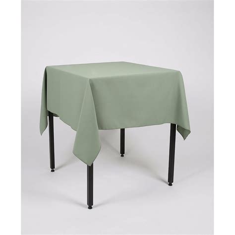 Sage Green Plain Square Tablecloth Buy Britain