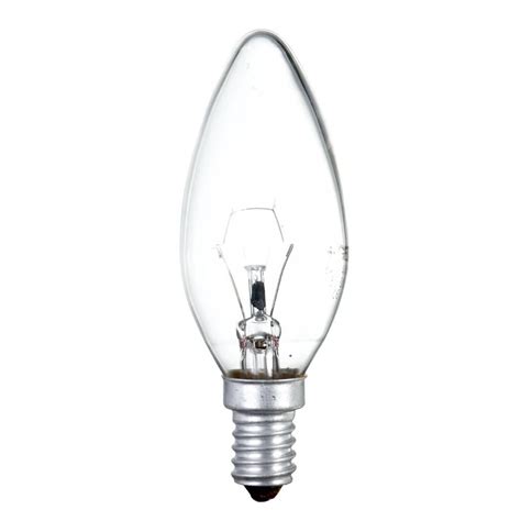 40 Watt Ses E14 Small Edison Screw Candle Light Bulb Clear