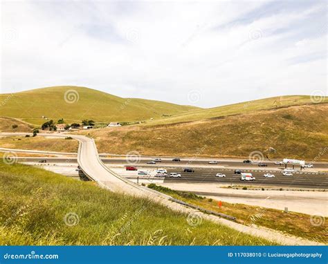 Freeway Overpass Altamont Pass In California Editorial Image Image Of