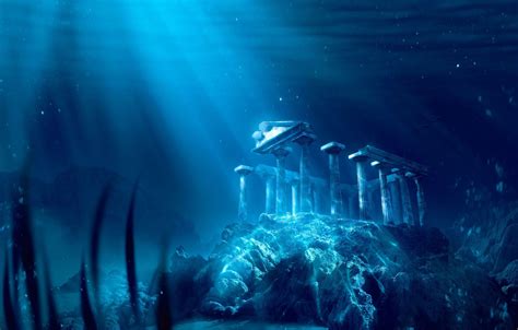 The Lost City Of Atlantis Wallpaper