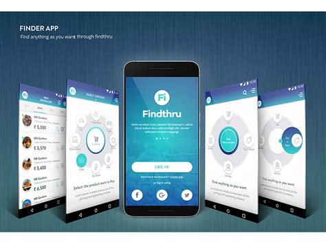 Finder App By Renjith Ravindran On Dribbble
