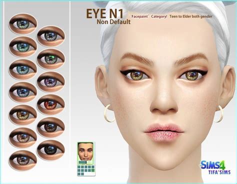 Eyes N1 At Tifa Sims Sims 4 Updates