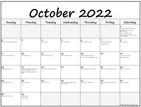 Printable 2022 Monthly Calendar With Us Holidays Printable Calendar 2021