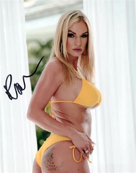 Rachael Cavalli Super Sexy Signed X Photo Porn Star Adult Model Coa