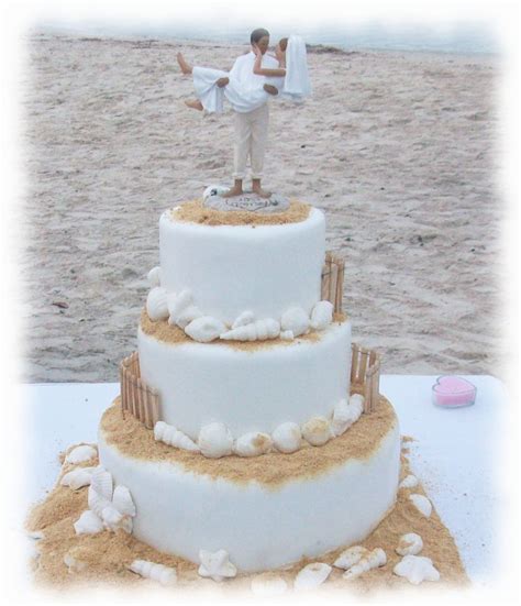 5 Awesome Ideas Beach Wedding Cakes Wedding Cakes