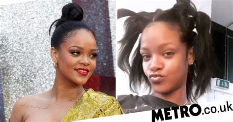 Does Rihanna Wearing Her Real Natural Hair Mean A New Album Is Coming