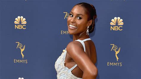 Issa Raes 2018 Emmys Jumpsuit Is Embroidered With 3000 Crystals Allure