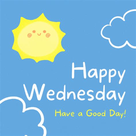 Animated Good Morning Happy Wednesday  Images Free Download