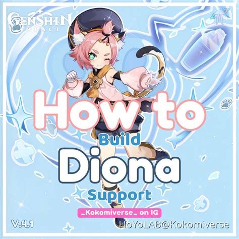 •diona Support Build Guide• Genshin Impact Hoyolab