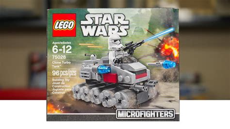 Lego Star Wars 75028 Clone Turbo Tank Microfighter Review 2014