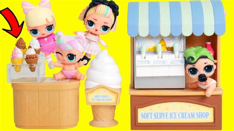 Lol Surprise Dolls Custom Get Married In Ooh La La Ice Cream Toy Egg