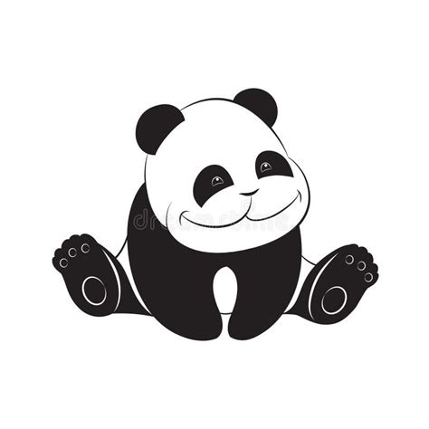 Cute Baby Panda Stock Vector Illustration Of Cute Mascot 55438097
