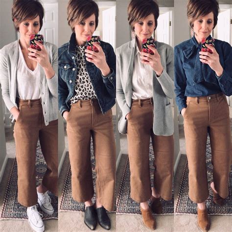 How To Style Everlane Wide Leg Cropped Pants A Lovely Living Wide
