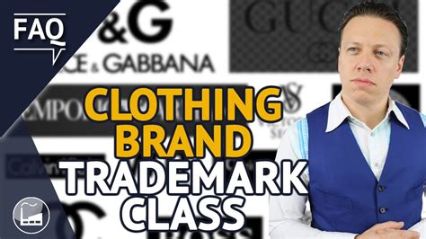 Trademark Classes For Clothing Everything You Need To Know Youtube