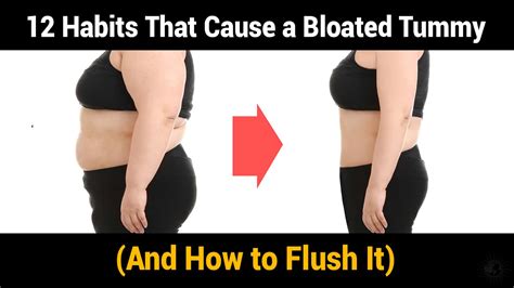 12 Habits That Cause A Bloated Tummy And How To Flush It