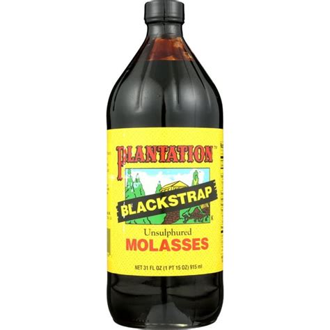 Plantation Blackstrap Unsulphured Molasses 31 Fl Oz