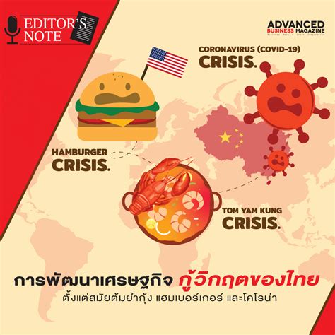 การพัฒนาเศรษฐกิจ กู้วิกฤตของไทย ตั้งแต่สมัยต้มยำกุ้ง แฮมเบอร์เกอร์และโค ...