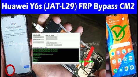 Huawei Y S Jat L Frp Bypass Test Point Cm Youtube