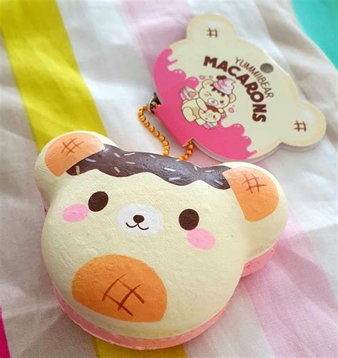 Yummiibear bear macaron squishy *licensed by Creamiicandy* | Creamiicandy shop squishies-Best ...