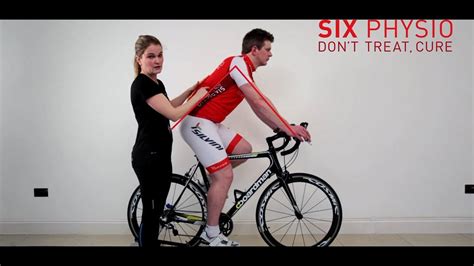 Bike Fit Correct Sitting Position On The Bike Youtube