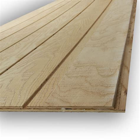 Shop 8 In On Center Plywood Untreated Wood Siding Common 48 In X 96