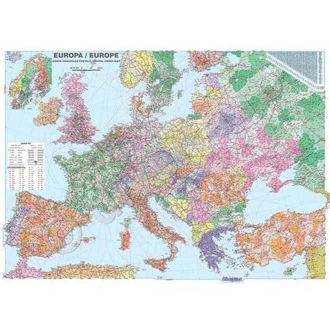 Harta Rutiera A Europei Detaliata Harta