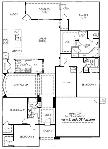 Meritage Homes Sierra Floor Plan Floor Roma
