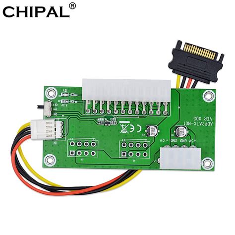 Chipal Add2psu Atx 24pin To 4pin Molex Power Sync Starter