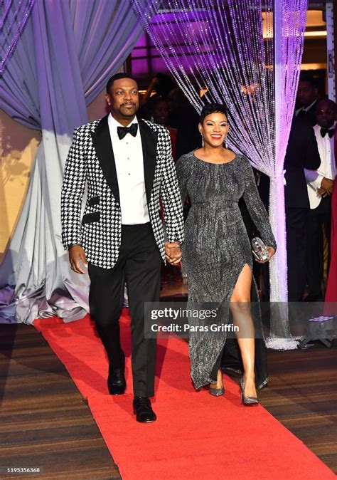 Chris Tucker And Cynne Simpson Arrive At 36th Annual Atlanta Uncf