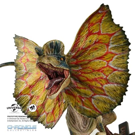 Jurassic Park Dilophosaurus Statue By Chronicle Collectibles The