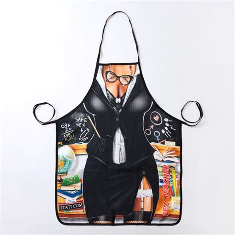 New Style Novelty Sexy Funny Apron Nurse Kitchen Cooking Home Bbq Party