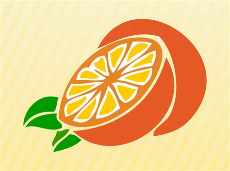 Sliced Orange Vector Art & Graphics | freevector.com
