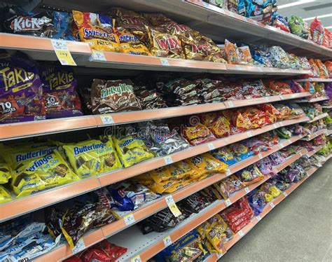 Halloween Candy Aisle Editorial Stock Photo Image Of October 258412683