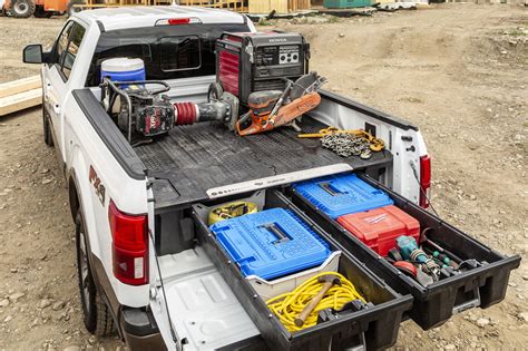 Get Organized With Locked Truck Bed Storage The Decked Truck Drawer