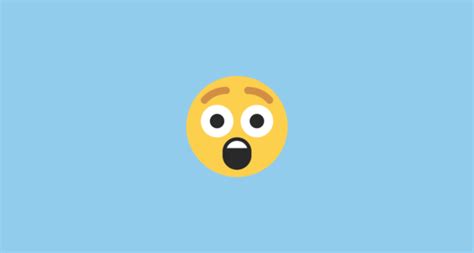 😲 Astonished Face Emoji On Skype Emoticons 12