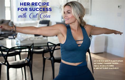 Her Recipe For Success With Cat Cora Athleisure Mag Athleisure Culture
