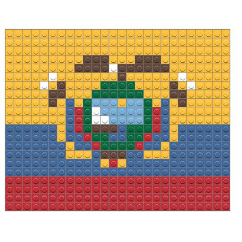 Flag Of Ecuador Brik