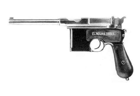 Mauser C96 Semi Automatic Pistol